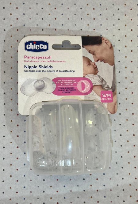Nipple Shields Chicco-واقيات الحلمه
